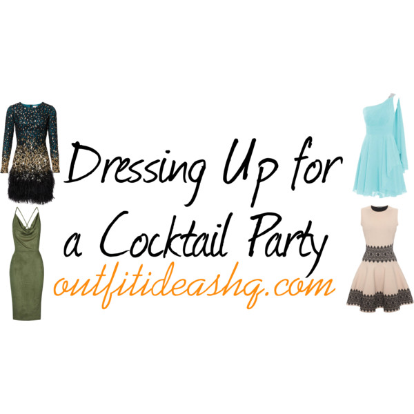 cocktail party outfit