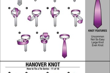 18 ways to tie a necktie for men
