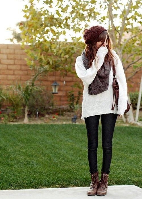 casual outfit with boots