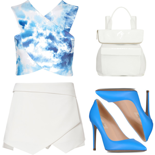 outfit ideas with white pleated tennis skirt 4
