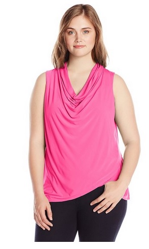 pink plus size tops 5