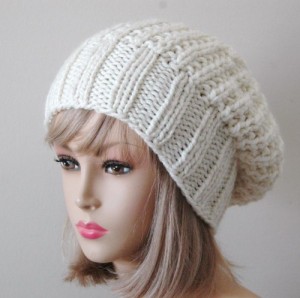 beanie with slouch