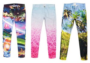 digital printed denim