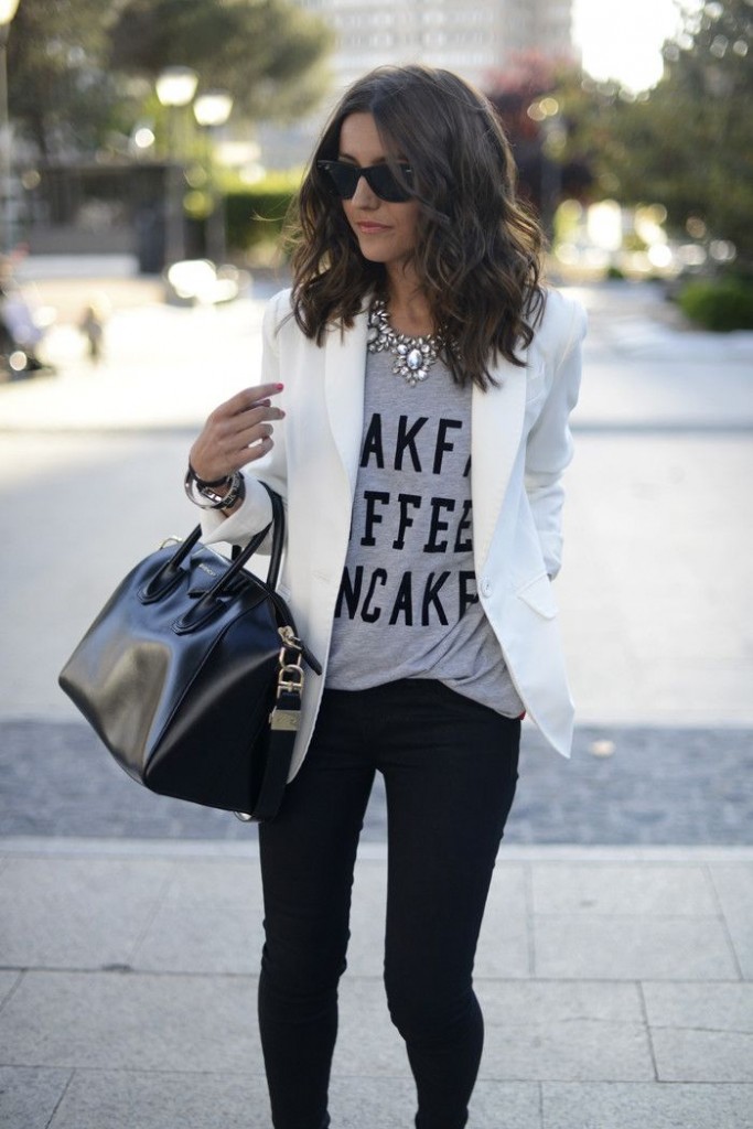 20 Black and White Street Style Outfits for Teens To Copy Right Now ...