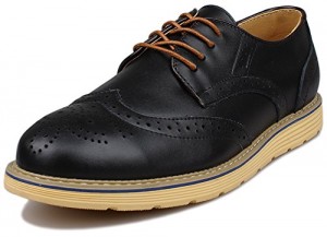 kunsto leather brogue oxford shoe