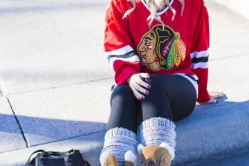 what to wear to a hockey game 1 black hawks