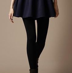 27 Outfits to Wear with Black Pantyhose - Outfit Ideas HQ