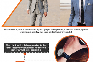 business professional for men infographic