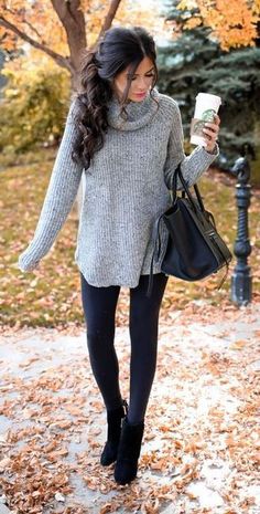 thanksgiving-outfit-turtleneck-dress