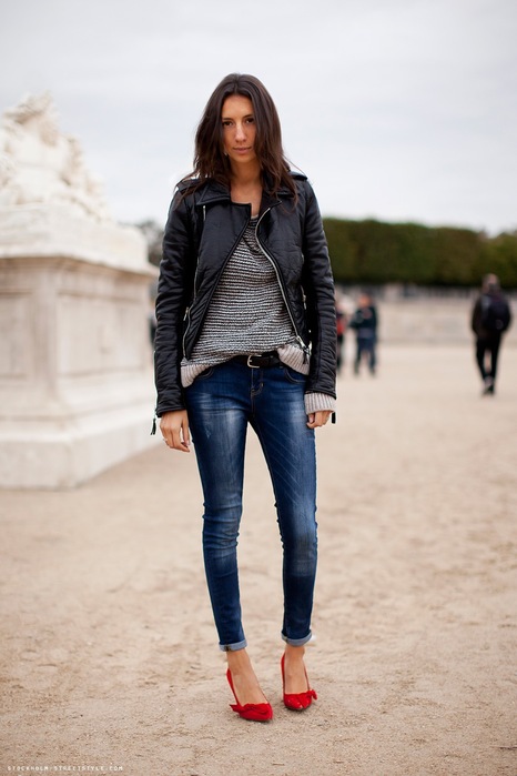 Cool New Ways of Wearing Basic Skinny Jeans - Outfit Ideas HQ