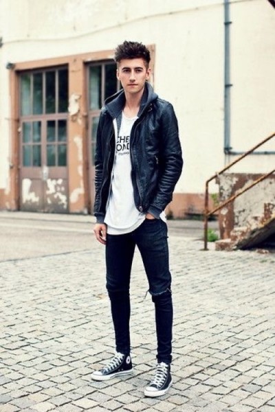 men's outfits with chuck taylors