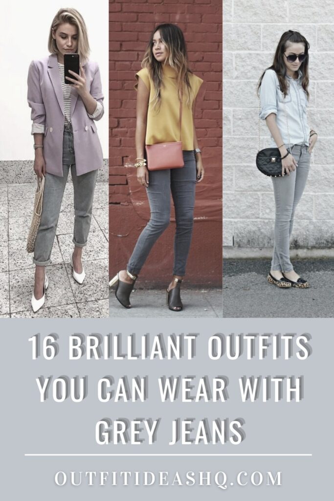 periodieke halfrond regel 16 Brilliant Outfits You Can Wear With Grey Jeans - Outfit Ideas HQ